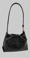 Ember in black crocodile